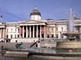 Trafalgar Square und Art Museum London